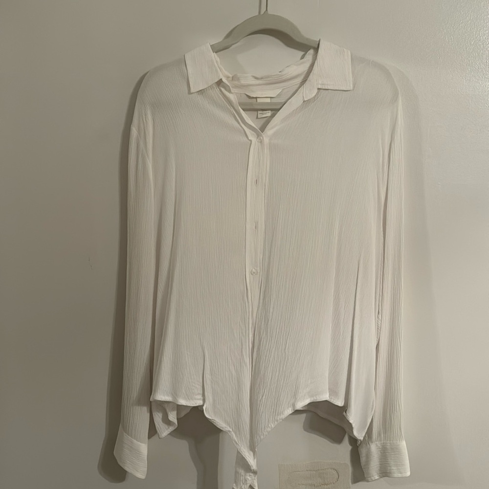 Front Tie Blouse